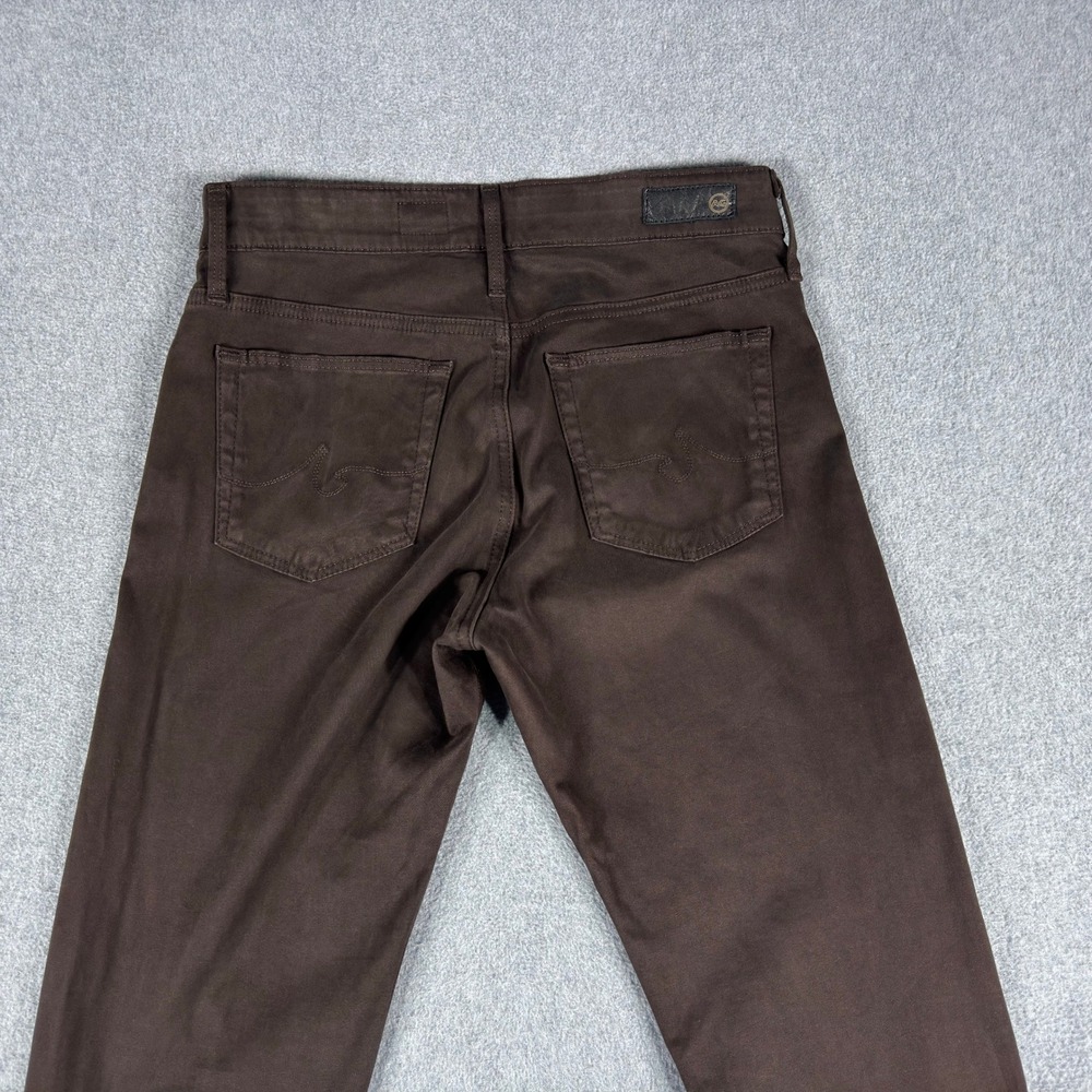 AG Jeans Women's 28 Brown Farrah High-Rise Skinny